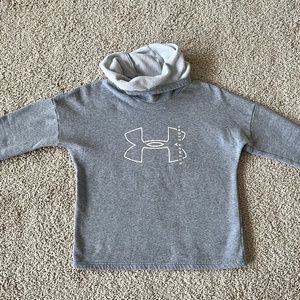 Under Armour Rival Fitness Fleece Funnel Neck.  Woman’s XS